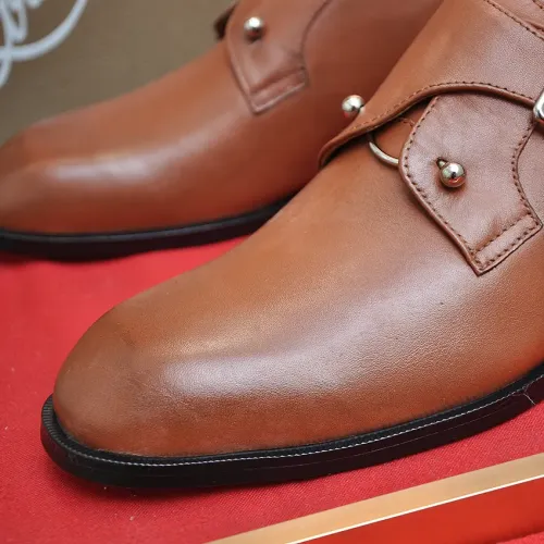 Replica Christian Louboutin Leather Shoes For Men #1481313 $112.00 USD for Wholesale