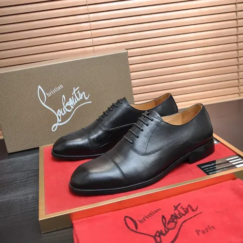 Wholesale Christian Louboutin Leather Shoes For Men #1481315 $112.00 USD, Wholesale Quality Replica Christian Louboutin Leather Shoes
