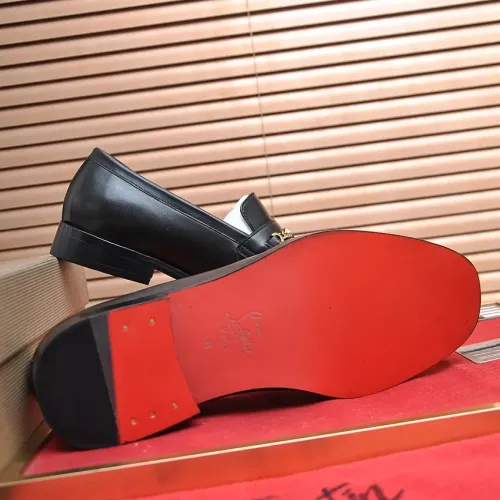 Replica Christian Louboutin Leather Shoes For Men #1481316 $112.00 USD for Wholesale