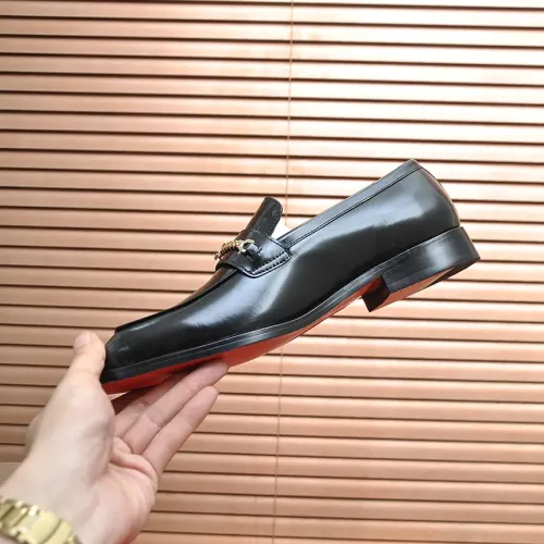 Replica Christian Louboutin Leather Shoes For Men #1481317 $112.00 USD for Wholesale