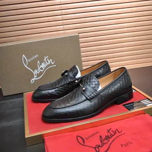 Wholesale Christian Louboutin Leather Shoes For Men #1481318 $112.00 USD, Wholesale Quality Replica Christian Louboutin Leather Shoes