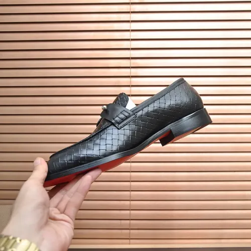 Replica Christian Louboutin Leather Shoes For Men #1481318 $112.00 USD for Wholesale