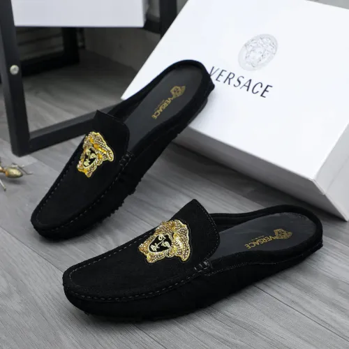 Wholesale Versace Slippers For Men #1481389 $68.00 USD, Wholesale Quality Replica Versace Slippers