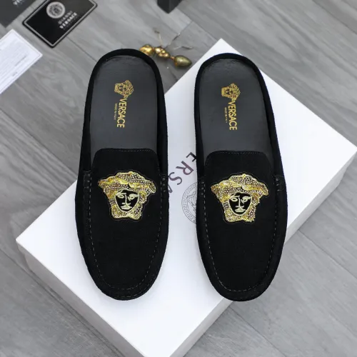 Replica Versace Slippers For Men #1481389 $68.00 USD for Wholesale