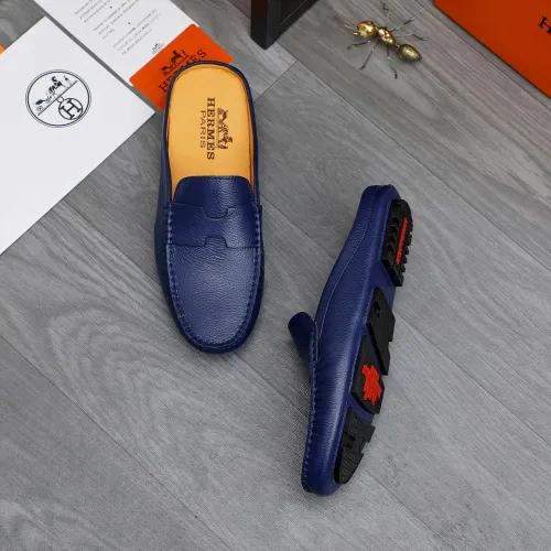 Replica Hermes Slippers For Men #1481394 $68.00 USD for Wholesale