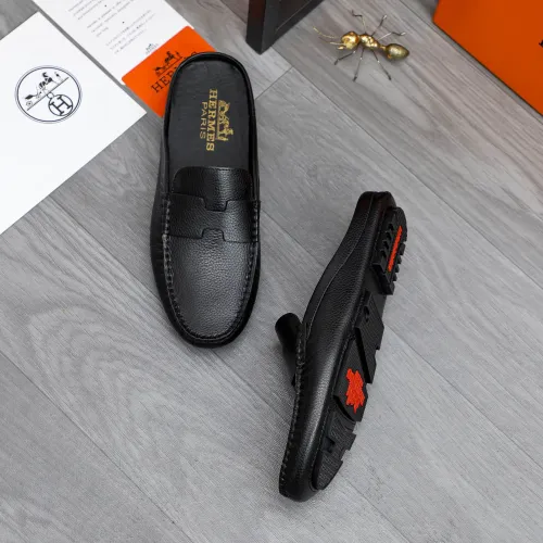 Replica Hermes Slippers For Men #1481396 $68.00 USD for Wholesale