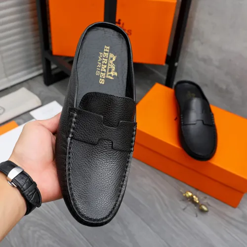 Replica Hermes Slippers For Men #1481396 $68.00 USD for Wholesale
