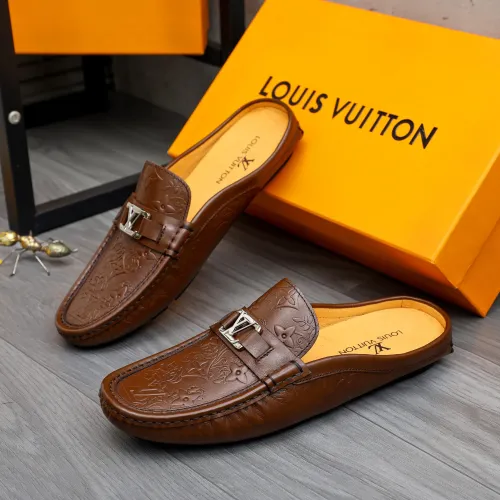 Wholesale Louis Vuitton Slippers For Men #1481400 $68.00 USD, Wholesale Quality Replica Louis Vuitton Slippers