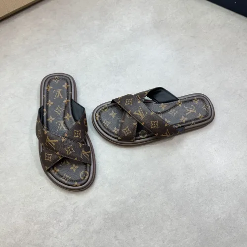 Replica Louis Vuitton Slippers For Men #1481409 $64.00 USD for Wholesale