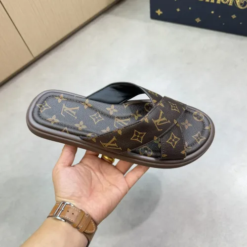 Replica Louis Vuitton Slippers For Men #1481409 $64.00 USD for Wholesale