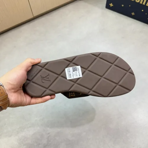 Replica Louis Vuitton Slippers For Men #1481409 $64.00 USD for Wholesale