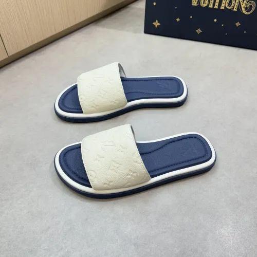 Wholesale Louis Vuitton Slippers For Men #1481412 $64.00 USD, Wholesale Quality Replica Louis Vuitton Slippers