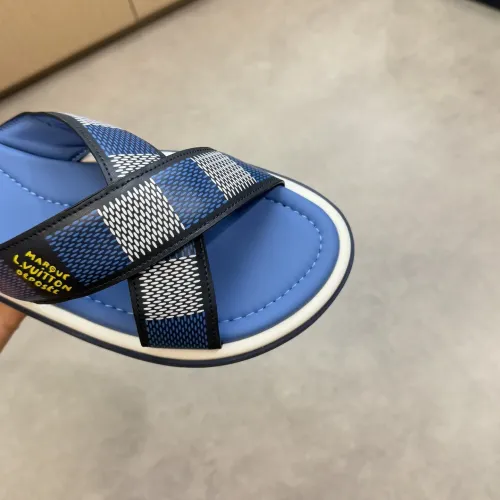 Replica Louis Vuitton Slippers For Men #1481415 $64.00 USD for Wholesale
