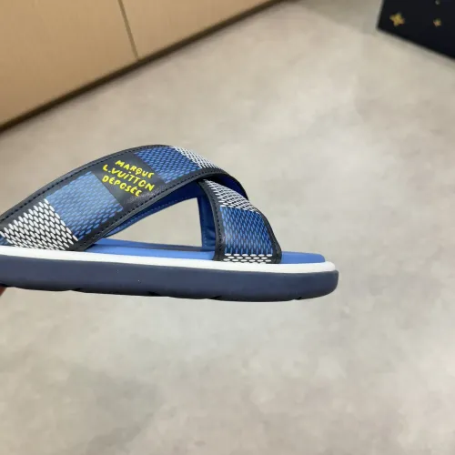 Replica Louis Vuitton Slippers For Men #1481415 $64.00 USD for Wholesale