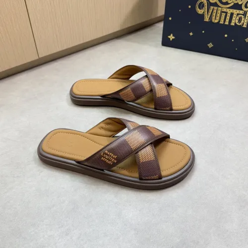 Replica Louis Vuitton Slippers For Men #1481416 $64.00 USD for Wholesale