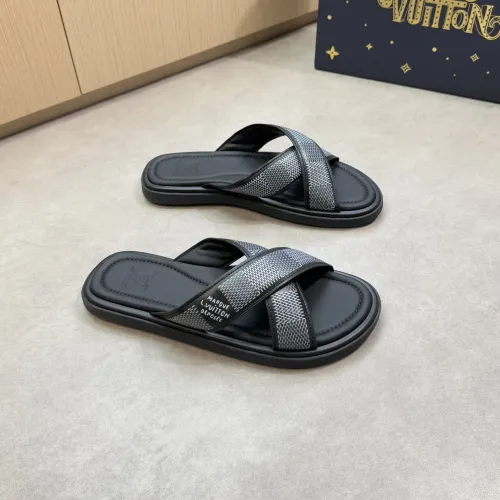 Replica Louis Vuitton Slippers For Men #1481417 $64.00 USD for Wholesale