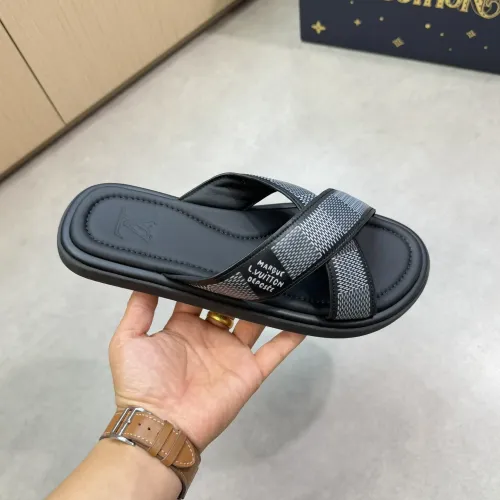 Replica Louis Vuitton Slippers For Men #1481417 $64.00 USD for Wholesale