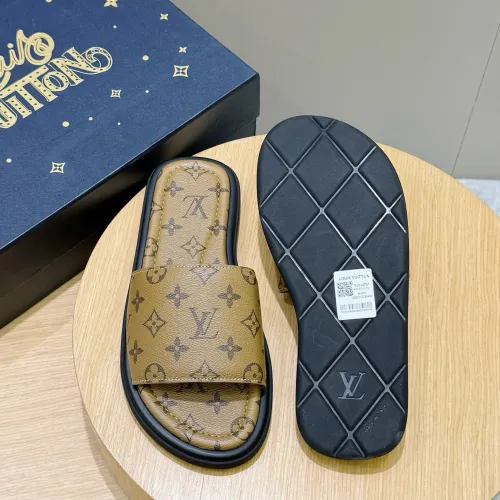 Replica Louis Vuitton Slippers For Men #1481420 $64.00 USD for Wholesale