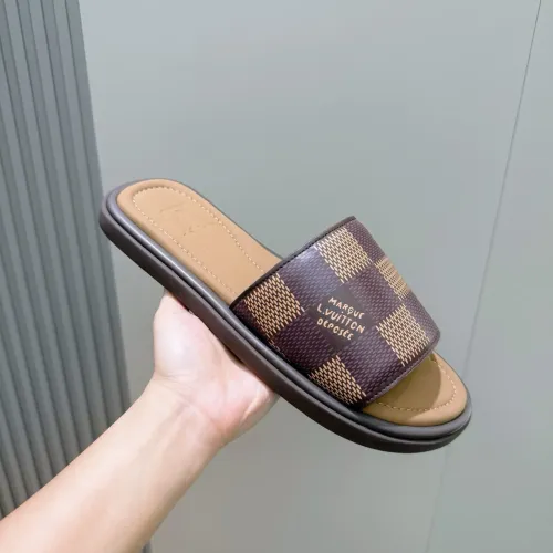 Replica Louis Vuitton Slippers For Men #1481423 $64.00 USD for Wholesale
