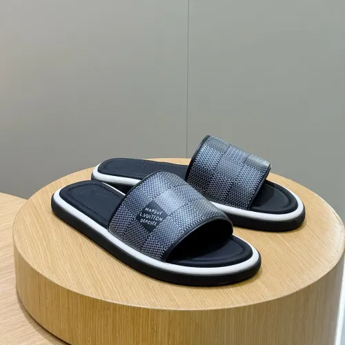 Replica Louis Vuitton Slippers For Men #1481424 $64.00 USD for Wholesale