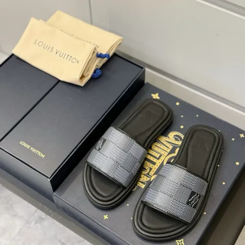 Wholesale Louis Vuitton Slippers For Men #1481425 $64.00 USD, Wholesale Quality Replica Louis Vuitton Slippers