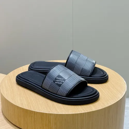Replica Louis Vuitton Slippers For Men #1481425 $64.00 USD for Wholesale