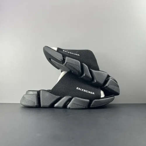 Wholesale Balenciaga Slippers For Men #1481455 $85.00 USD, Wholesale Quality Replica Balenciaga Slippers
