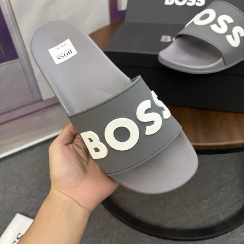 Replica Boss Slippers For Men #1481458 $45.00 USD for Wholesale