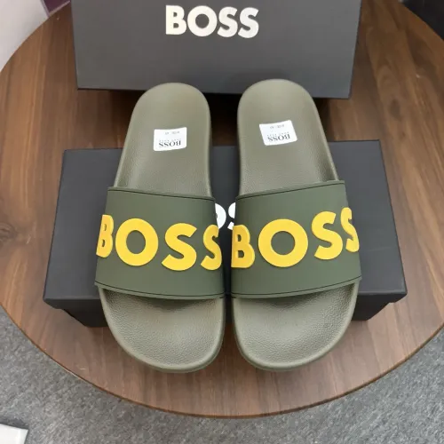 Wholesale Boss Slippers For Men #1481459 $45.00 USD, Wholesale Quality Replica Boss Slippers