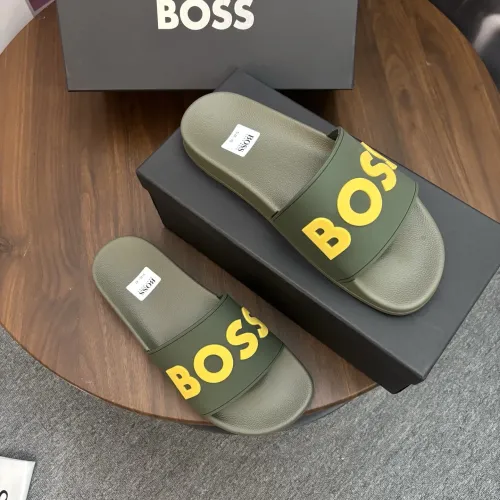 Replica Boss Slippers For Men #1481459 $45.00 USD for Wholesale