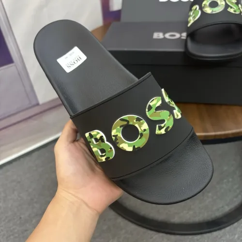 Replica Boss Slippers For Men #1481463 $45.00 USD for Wholesale