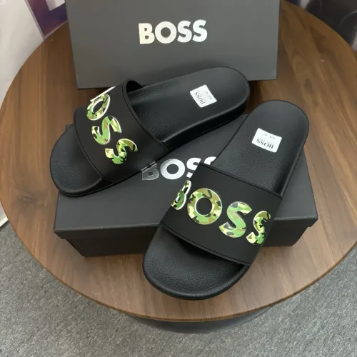 Replica Boss Slippers For Men #1481463 $45.00 USD for Wholesale