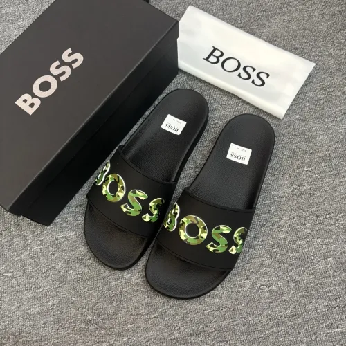 Replica Boss Slippers For Men #1481463 $45.00 USD for Wholesale