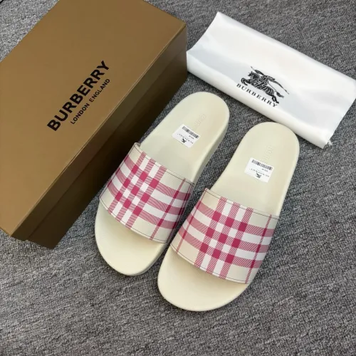 Replica Burberry Slippers For Women #1481468 $45.00 USD for Wholesale