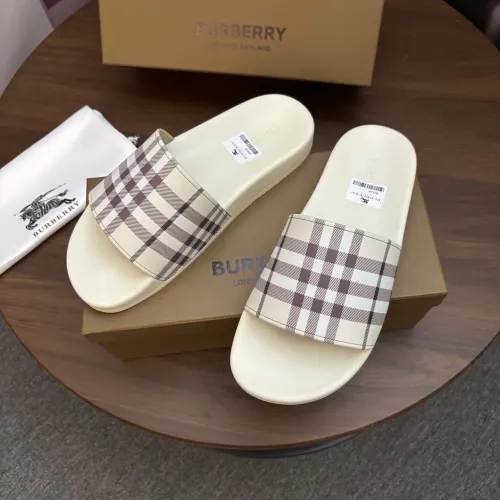 Wholesale Burberry Slippers For Men #1481471 $45.00 USD, Wholesale Quality Replica Burberry Slippers