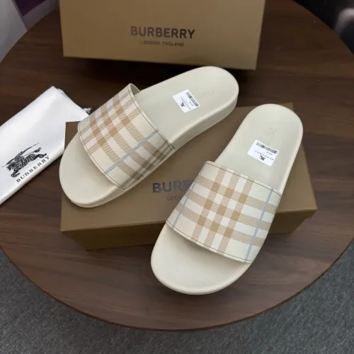 Wholesale Burberry Slippers For Men #1481473 $45.00 USD, Wholesale Quality Replica Burberry Slippers