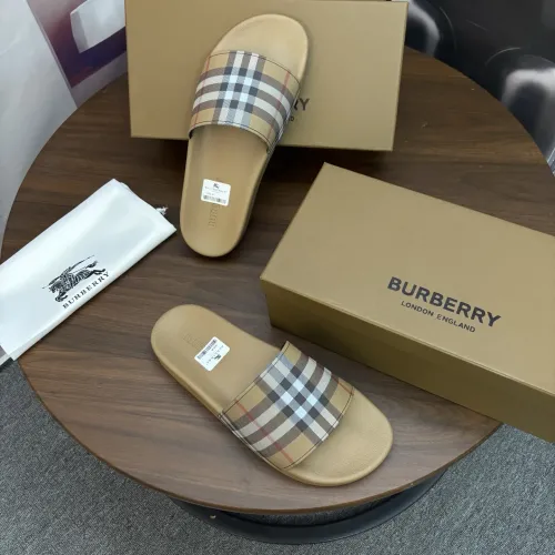 Replica Burberry Slippers For Men #1481475 $45.00 USD for Wholesale