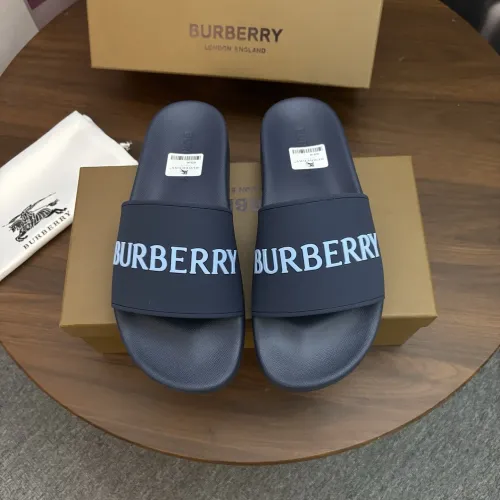 Replica Burberry Slippers For Men #1481495 $45.00 USD for Wholesale