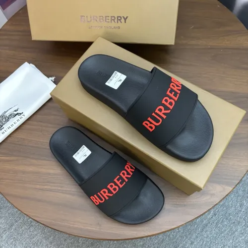 Replica Burberry Slippers For Men #1481502 $45.00 USD for Wholesale