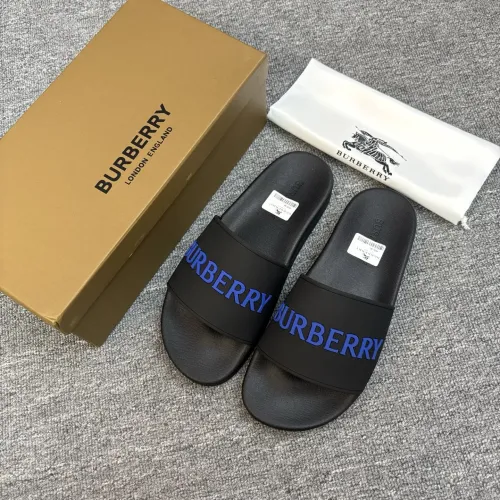 Replica Burberry Slippers For Men #1481507 $45.00 USD for Wholesale