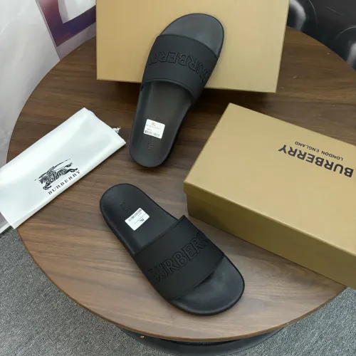 Replica Burberry Slippers For Men #1481509 $45.00 USD for Wholesale