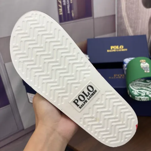 Replica Ralph Lauren Polo Slippers For Men #1481547 $45.00 USD for Wholesale