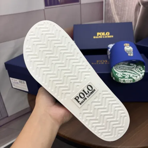 Replica Ralph Lauren Polo Slippers For Men #1481548 $45.00 USD for Wholesale