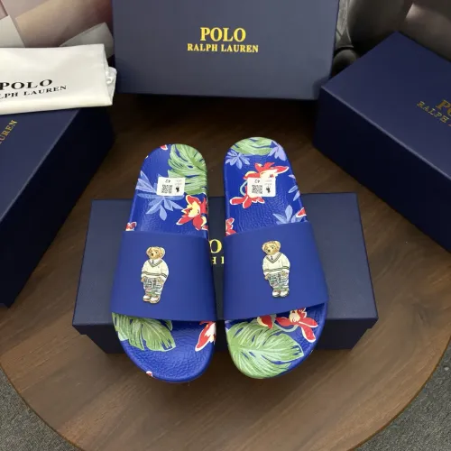 Wholesale Ralph Lauren Polo Slippers For Men #1481550 $45.00 USD, Wholesale Quality Replica Ralph Lauren Polo Slippers