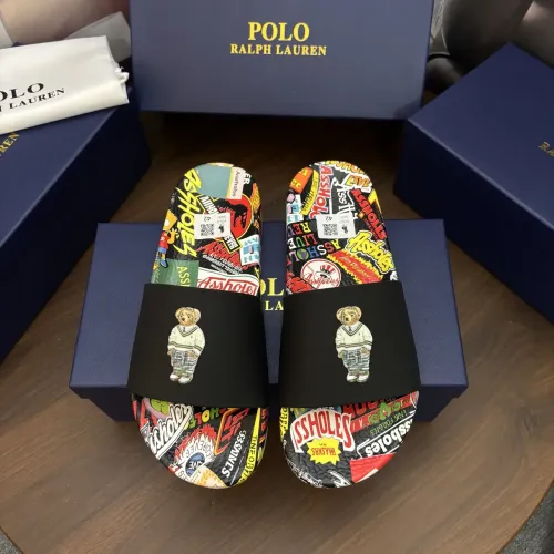 Wholesale Ralph Lauren Polo Slippers For Men #1481552 $45.00 USD, Wholesale Quality Replica Ralph Lauren Polo Slippers