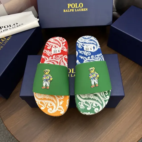 Wholesale Ralph Lauren Polo Slippers For Men #1481553 $45.00 USD, Wholesale Quality Replica Ralph Lauren Polo Slippers