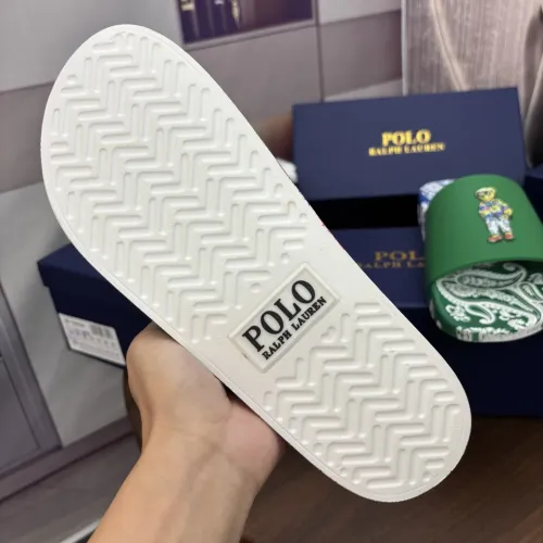 Replica Ralph Lauren Polo Slippers For Men #1481553 $45.00 USD for Wholesale