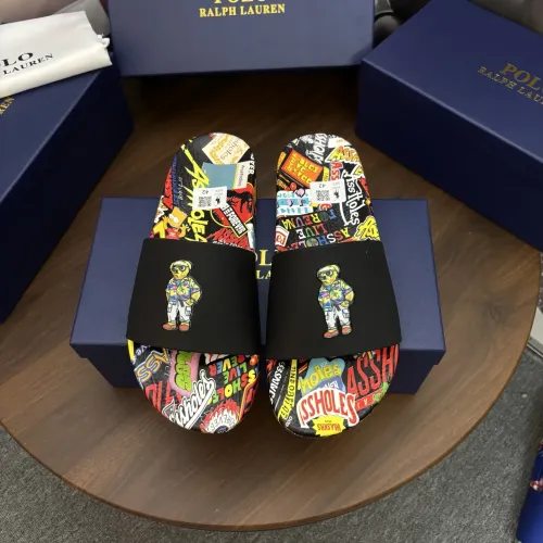 Wholesale Ralph Lauren Polo Slippers For Men #1481555 $45.00 USD, Wholesale Quality Replica Ralph Lauren Polo Slippers