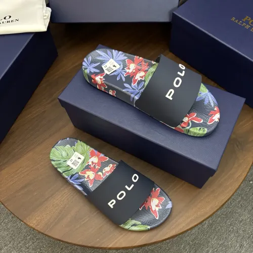 Replica Ralph Lauren Polo Slippers For Men #1481557 $45.00 USD for Wholesale