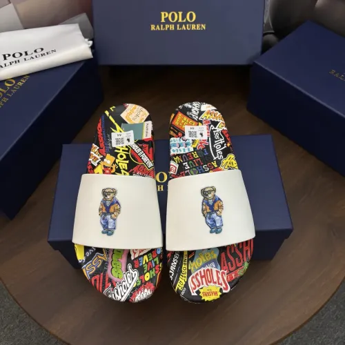 Wholesale Ralph Lauren Polo Slippers For Men #1481558 $45.00 USD, Wholesale Quality Replica Ralph Lauren Polo Slippers